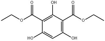 1,3-Benzenedicarboxylic acid, 2,4,6-trihydroxy-, 1,3-diethyl ester Structure