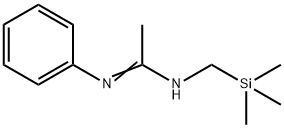 N-Phenyl-N-((trimethylsilyl)methyl)acetimidamide Structure