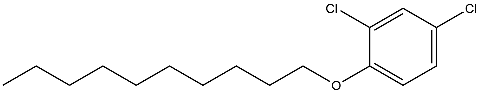 2,4-Dichloro-1-(decyloxy)benzene Structure