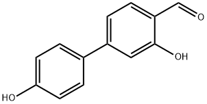 2-Formyl-5-(4-hydroxyphenyl)phenol Structure