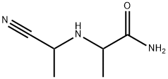 Propanamide, 2-[(1-cyanoethyl)amino]- 구조식 이미지