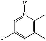 Pyridine, 5-chloro-2,3-dimethyl-, 1-oxide Structure