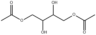 1,2,3,4-Butanetetrol, 1,4-diacetate Structure