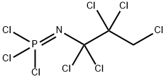 Phosphorimidic trichloride, (1,1,2,2,3-pentachloropropyl)- (7CI,8CI,9CI) 구조식 이미지