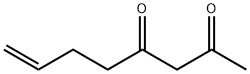 7-Octene-2,4-dione 구조식 이미지