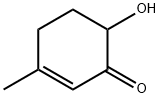2-Cyclohexen-1-one, 6-hydroxy-3-methyl- 구조식 이미지