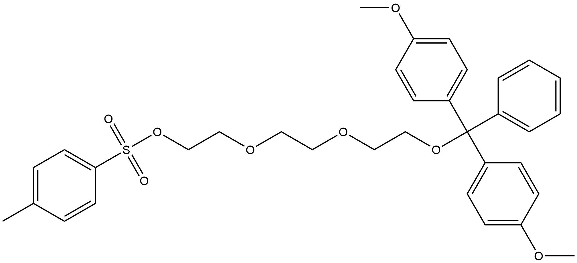 DMT-PEG3-OTOS Structure