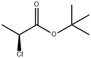 Propanoic acid, 2-chloro-, 1,1-dimethylethyl ester, (S)- (9CI) 구조식 이미지