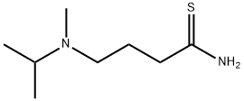 Butanethioamide, 4-[methyl(1-methylethyl)amino]- Structure