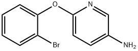 3-Pyridinamine, 6-(2-bromophenoxy)- Structure