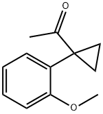 1-[1-(2-methoxyphenyl)cyclopropyl]ethan-1-one Structure