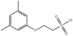 Ethanesulfonyl chloride, 2-(3,5-dimethylphenoxy)- Structure