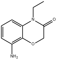 2H-1,4-Benzoxazin-3(4H)-one, 8-amino-4-ethyl- Structure