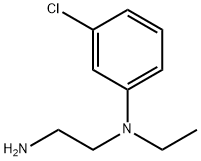 1,2-Ethanediamine, N1-(3-chlorophenyl)-N1-ethyl- Structure