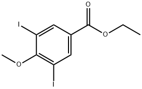 Benzoic acid, 3,5-diiodo-4-methoxy-, ethyl ester Structure