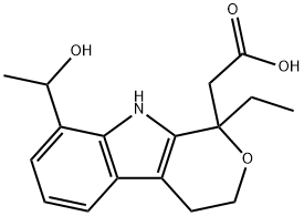 8-(1-Hydroxyethyl)etodolac Structure