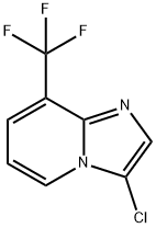 3-Chloro-8-(trifluoromethyl)imidazo[1,2-a]pyridine Structure