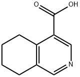 4-Isoquinolinecarboxylic acid, 5,6,7,8-tetrahydro- 구조식 이미지