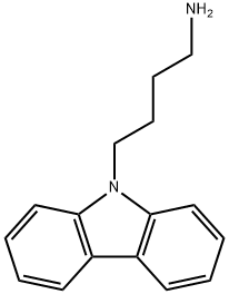 9H-Carbazole-9-butanamine Structure