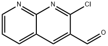 1,8-Naphthyridine-3-carboxaldehyde, 2-chloro- Structure