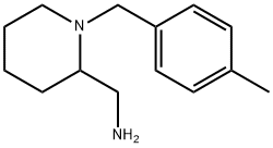 2-Piperidinemethanamine, 1-[(4-methylphenyl)methyl]- Structure