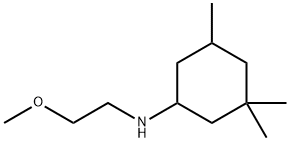 Cyclohexanamine, N-(2-methoxyethyl)-3,3,5-trimethyl- Structure