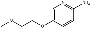 2-Pyridinamine, 5-(2-methoxyethoxy)- Structure