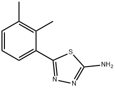 5-(2,3-dimethylphenyl)-1,3,4-thiadiazol-2-amine Structure