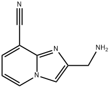 2-(aminomethyl)imidazo[1,2-a]pyridine-8-carbonitrile Structure