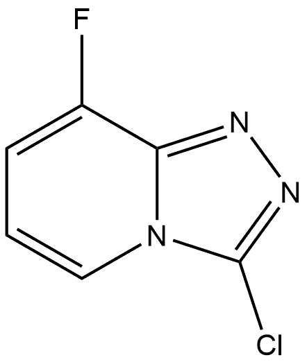 3-chloro-8-fluoro-[1,2,4]triazolo[4,3-a]pyridine Structure