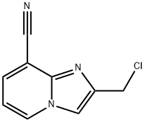 2-(chloromethyl)imidazo[1,2-a]pyridine-8-carbonitrile Structure