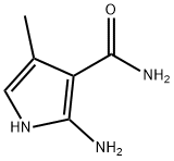 1H-Pyrrole-3-carboxamide, 2-amino-4-methyl- 구조식 이미지