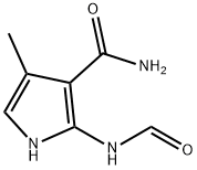 1H-Pyrrole-3-carboxamide, 2-(formylamino)-4-methyl- 구조식 이미지