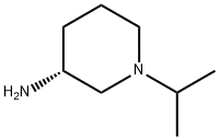 3-Piperidinamine, 1-(1-methylethyl)-, (3R)- Structure