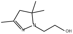 4,5-Dihydro-3,5,5-trimethyl-1H-pyrazole-1-ethanol Structure