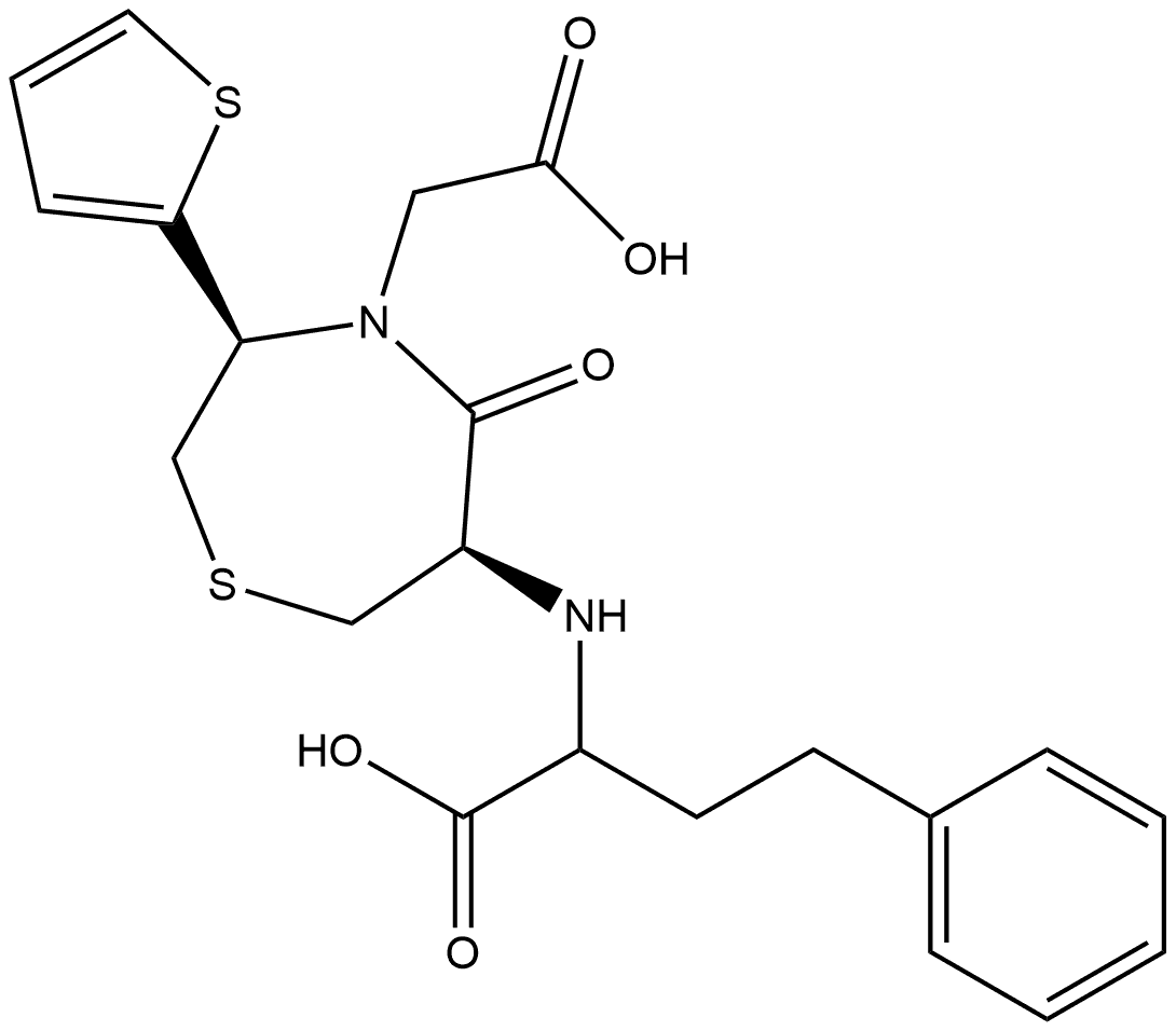 Temocapril Impurity 13 구조식 이미지