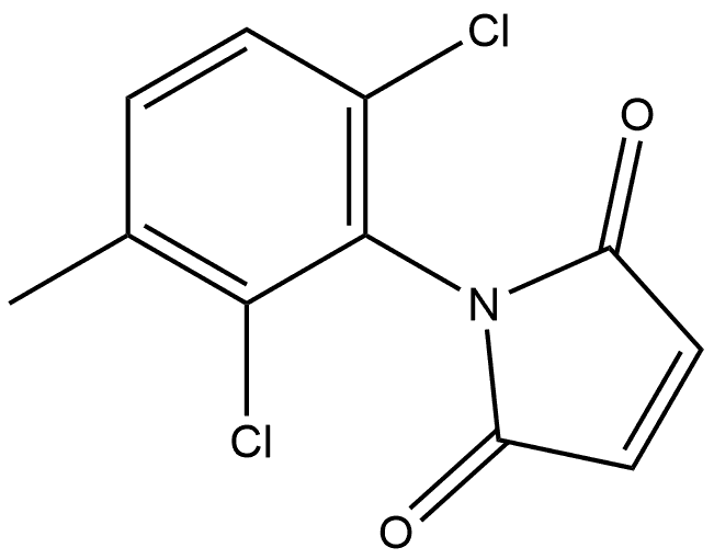 1-(2,6-Dichloro-3-methylphenyl)-1H-pyrrole-2,5-dione Structure