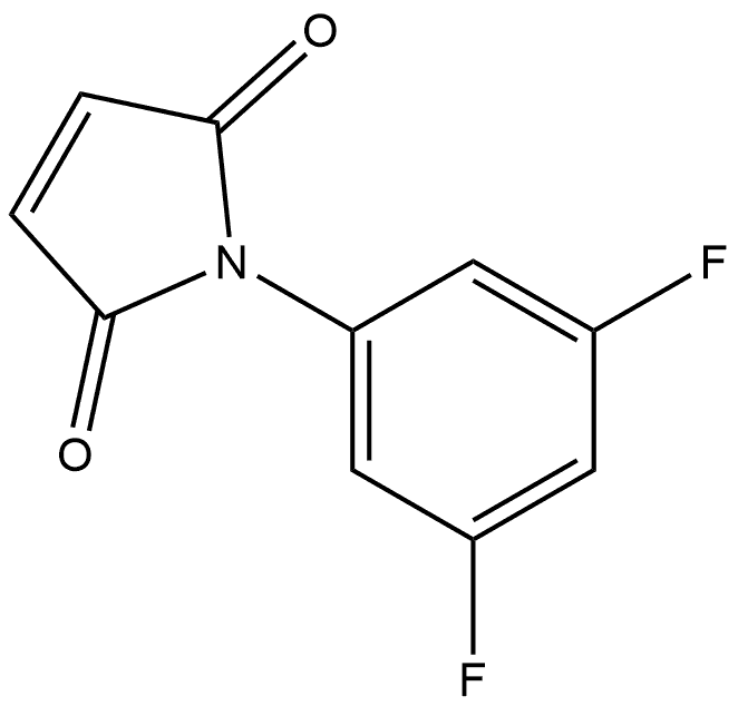 1-(3,5-Difluorophenyl)-1H-pyrrole-2,5-dione Structure