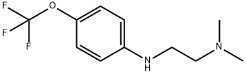 N',N'-Dimethyl-N-[4-(trifluoromethoxy)phenyl]ethane-1,2-diamine Structure