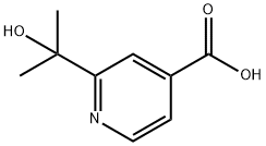 2-(2-hydroxypropan-2-yl)pyridine-4-carboxylic acid hydrochloride Structure