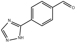 4-(1H-1,2,4-Triazol-5-yl)benzaldehyde Structure