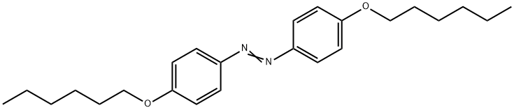 Diazene, 1,2-bis[4-(hexyloxy)phenyl]- Structure