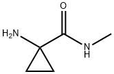 Cyclopropanecarboxamide, 1-amino-N-methyl- Structure