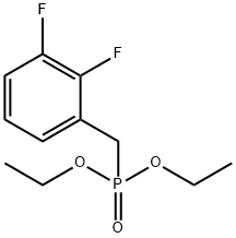 diethyl (2,3-difluorobenzyl)phosphonate Structure