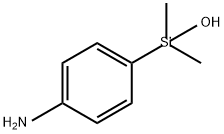 Silanol, 1-(4-aminophenyl)-1,1-dimethyl- 구조식 이미지