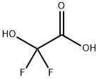 Acetic acid, 2,2-difluoro-2-hydroxy- Structure