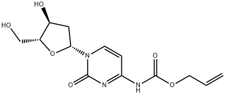 Cytidine, 2'-deoxy-N-[(2-propenyloxy)carbonyl]- (9CI) Structure