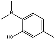 Phenol, 2-(dimethylamino)-5-methyl- Structure