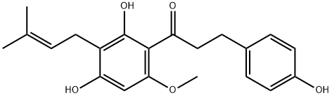 dihydroxanthohumol Structure