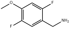 Benzenemethanamine, 2,5-difluoro-4-methoxy- Structure